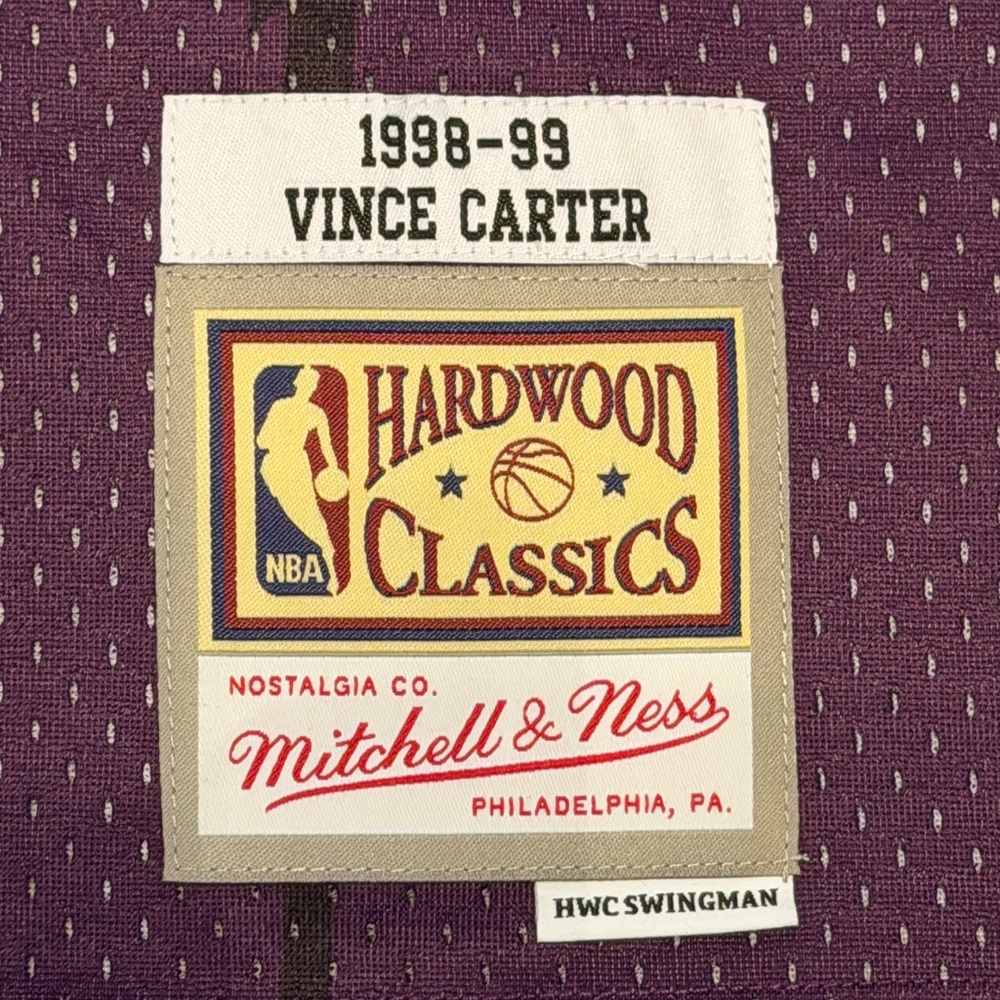 Vince Carter Toronto Raptors 1998–99 Mitchell & Ness Swingman Jersey – Size 2XL - Picture 2 of 8